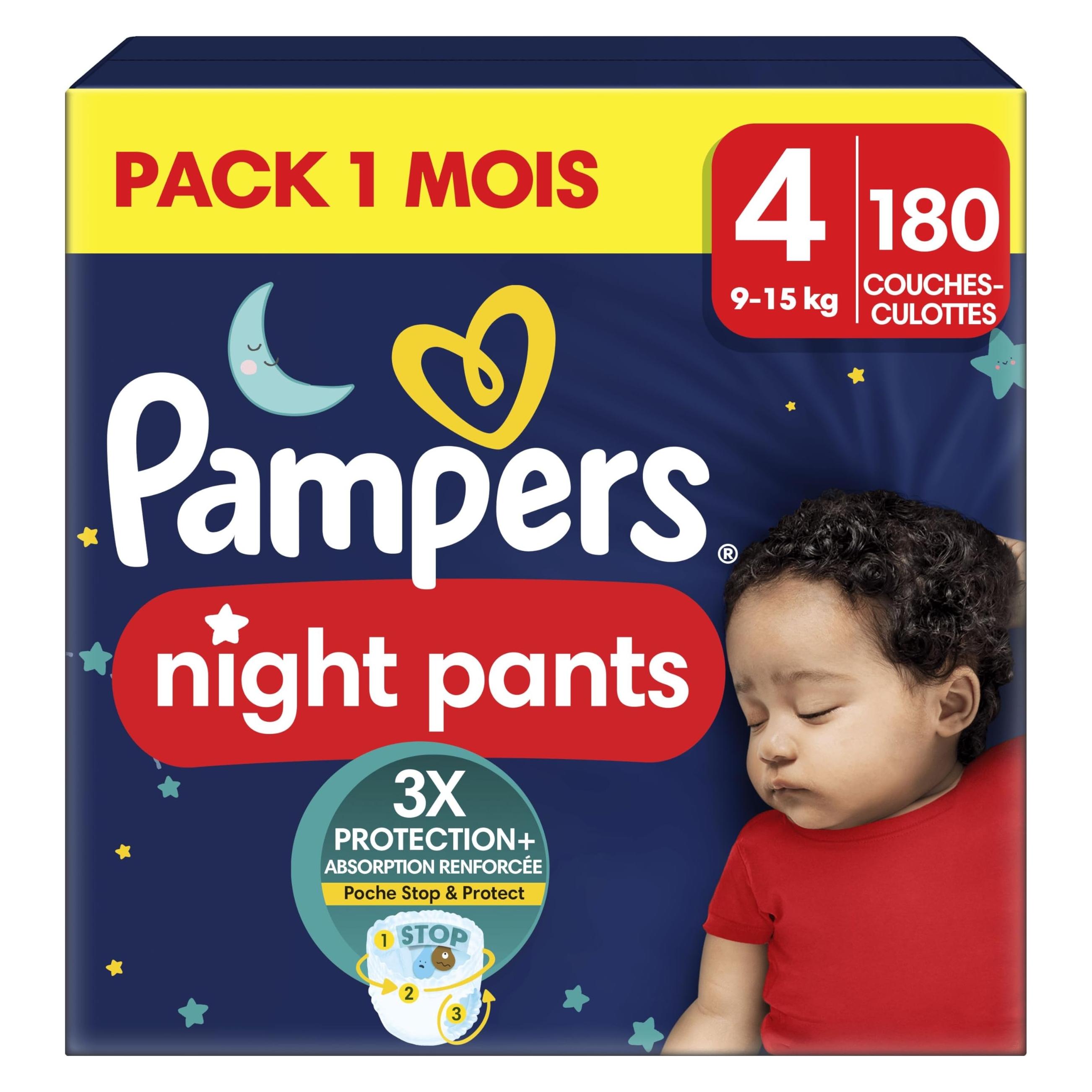 Pampers Baby-Dry Night Pants (Gr. 4, Monatsbox, 180 Stk.) (8006540711309)