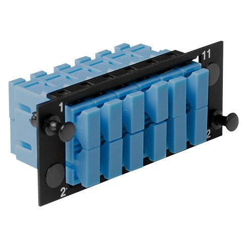 Molex SC Duplex 12 Fiber adapter plate, Singlemode OS2 (AFR-00368)