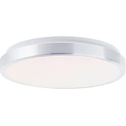 Brilliant LED Wand- und Deckenleuchte Livius G80561A21 Wohnzimmer, Schlafzimmer Metall/Kunststoff Indoor Decke schwarz - LED fest integriert