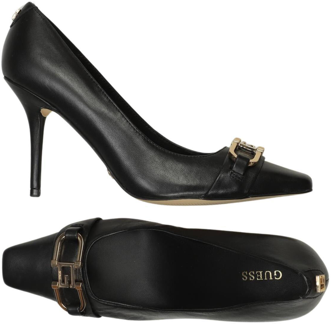 Guess Damen Pumps, Schwarz, Gr. EU 36, Leder - Second Hand