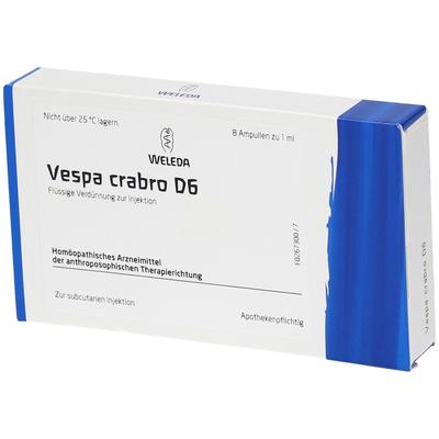 Vespa Crabro D 6 Ampullen 8x1 ml