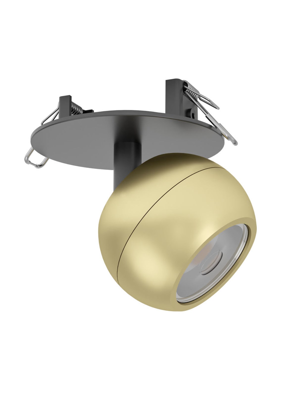 EGLO MENGIBAR SPHERE EINBAU Ø:90 CCT DIMMB. GOLD/SCHWARZ