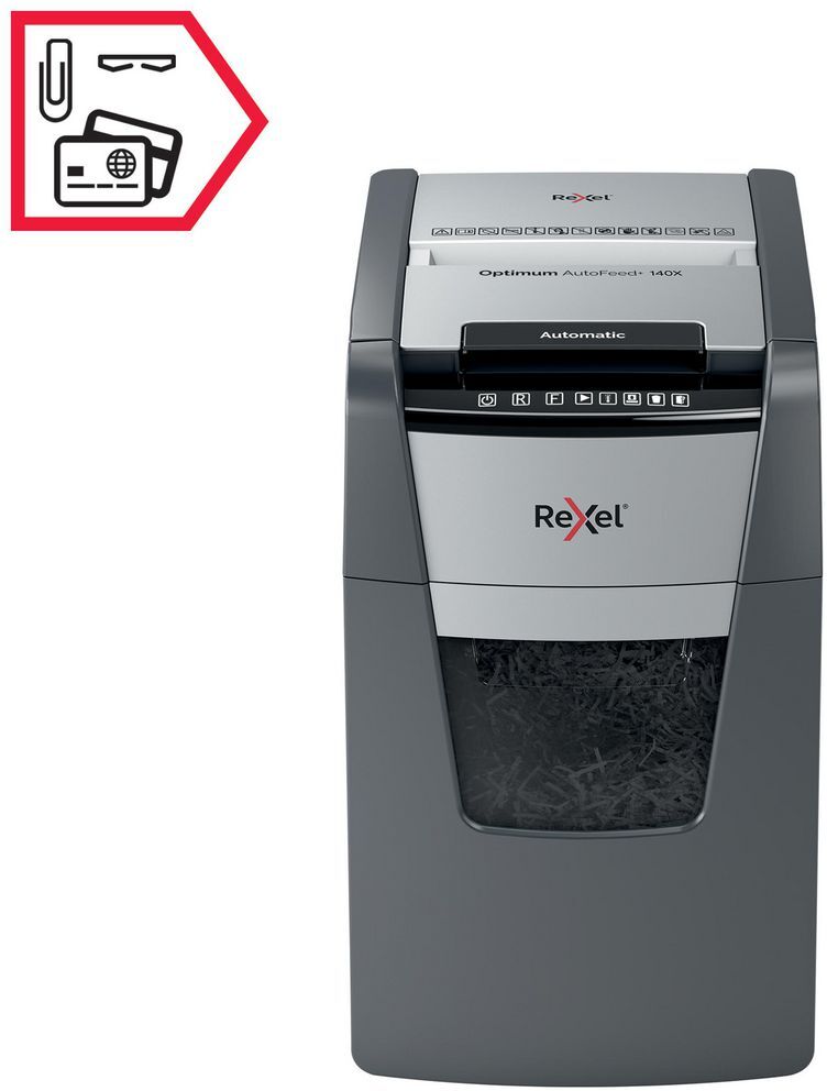 REXEL Dokumentförstörare Opt. AF+ 140X