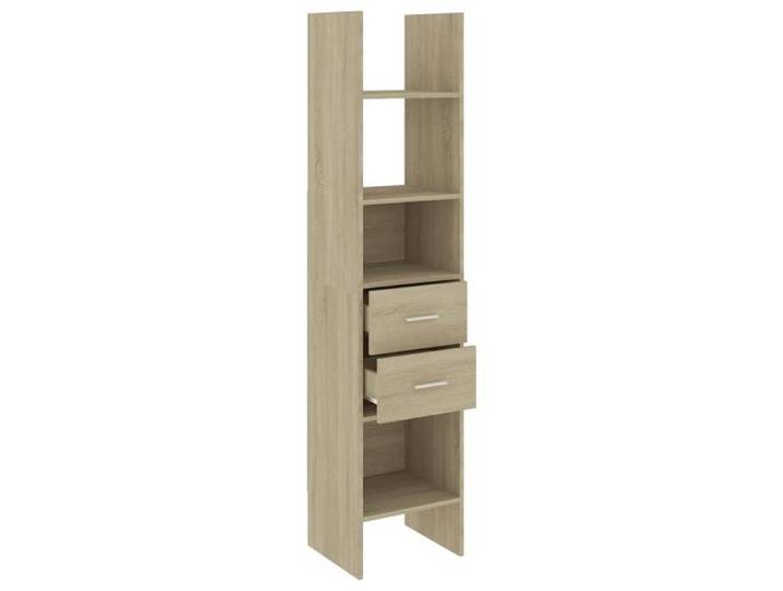 Bibliothèque Étagère de Rangement VIDAXL Chêne sonoma - 40x35x180 cm Bois d'ingénierie B221