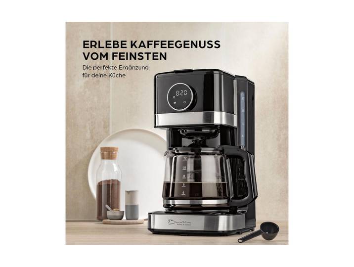 BARISTA Filterkaffeemaschine 19438 , schwarz, 12, Kaffeemaschinen, Filterkaffeemaschine
