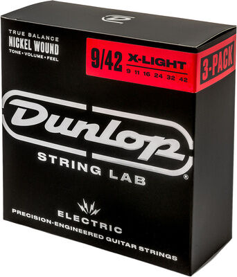 Dunlop Nickel Electric Set 09-42 3P