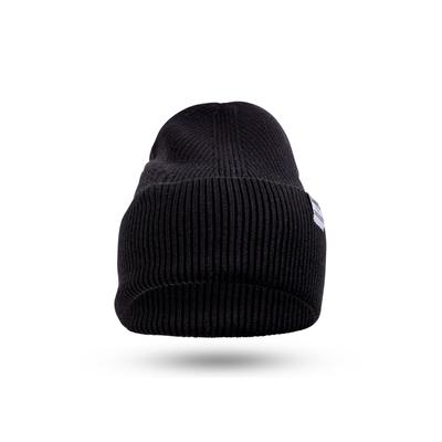 Beanie DJINNS "Djinns Basic Beanie Wooly Knit", Herren, Gr. onesize, schwarz, Kunstfaser, Mützen Beanie