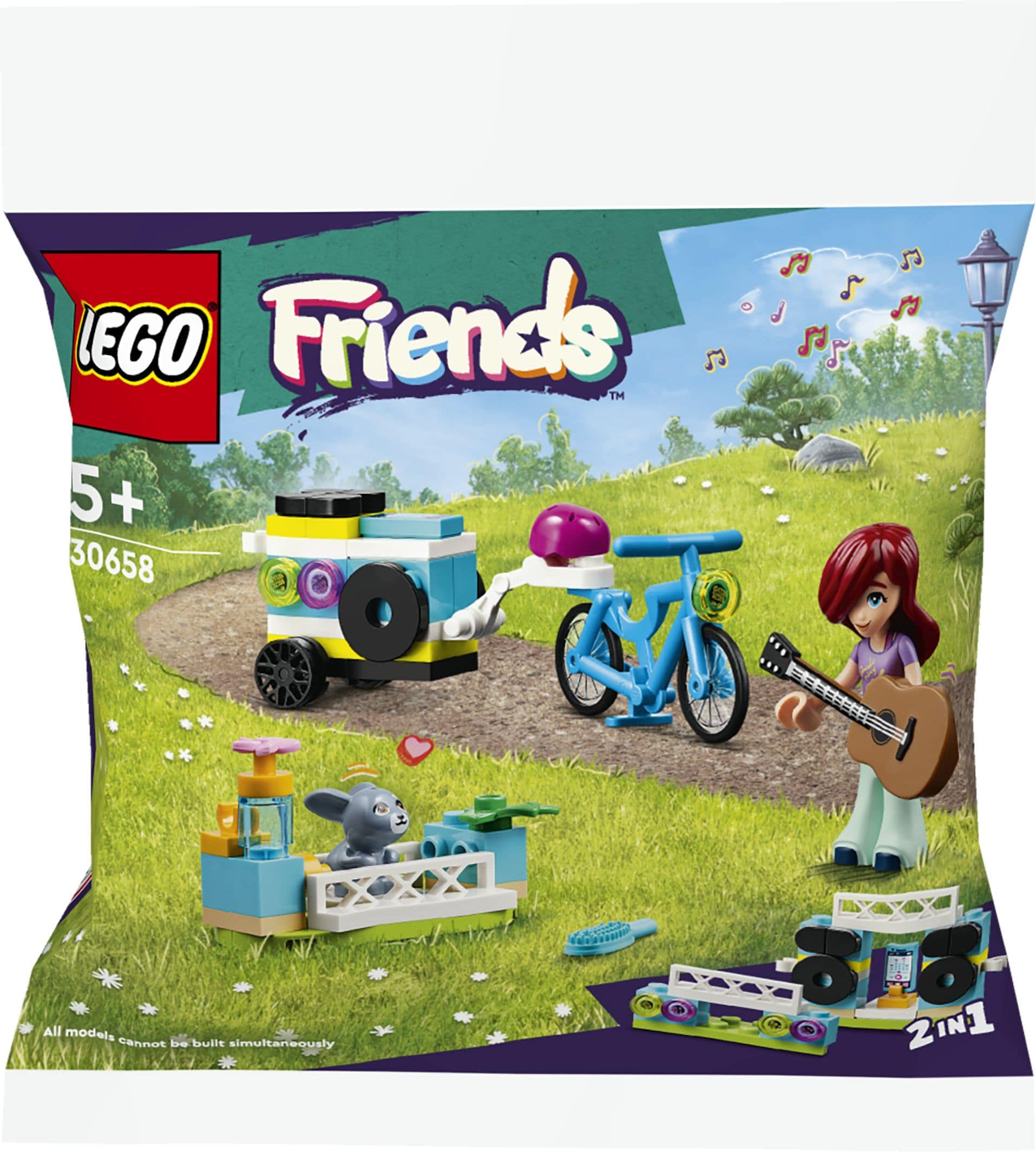 LEGO Friends Musikanhänger Bauset 56 Teile (Mehrfarbig) 30658