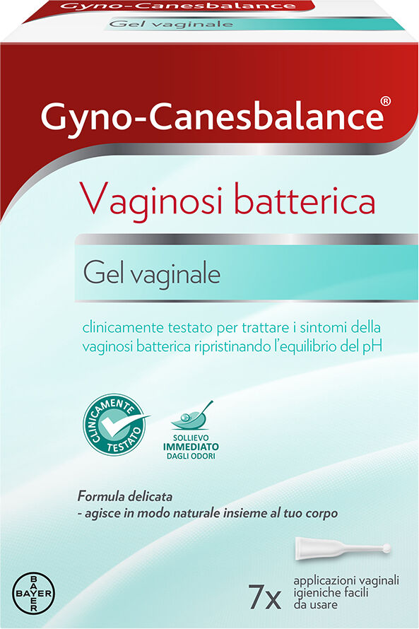 BAYER SpA Gyno-Canesbalance Gel Vaginale, 7 Applicatori Monouso