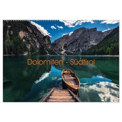 Dolomiten - Südtirol (Wandkalender 2027 DIN A2 quer), CALVENDO Monatskalender
