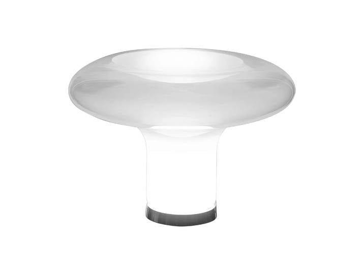 Artemide Lesbo Tischlampe Ø52 cm Opal Weiß