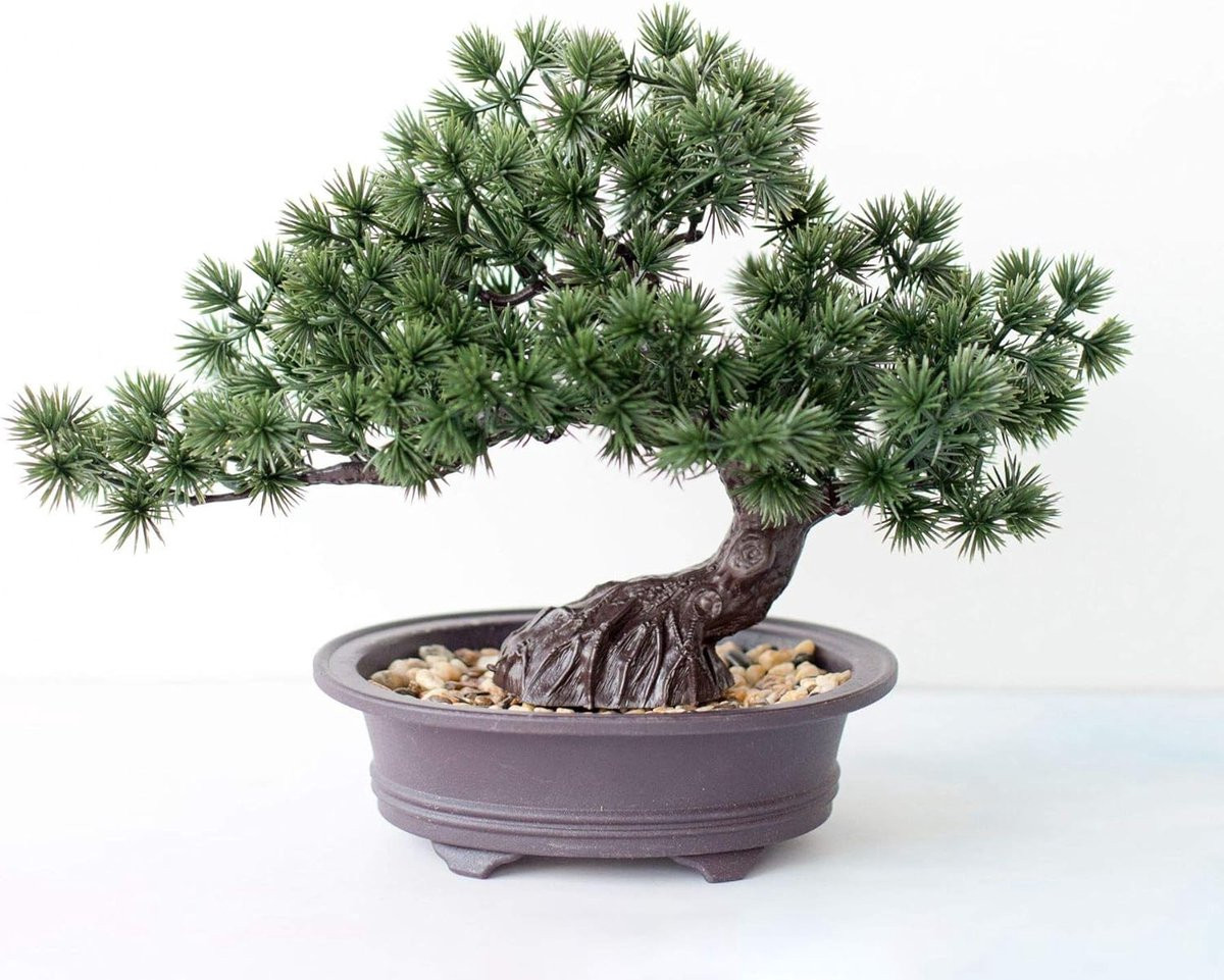 Groene Kunstplant Bonsai voor Binnendecoratie