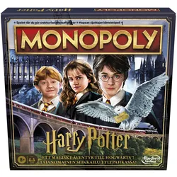 Hasbro Gaming Monopoly Harry Potter (Finnisch, Schwedisch, 2 - 6 Spieler)