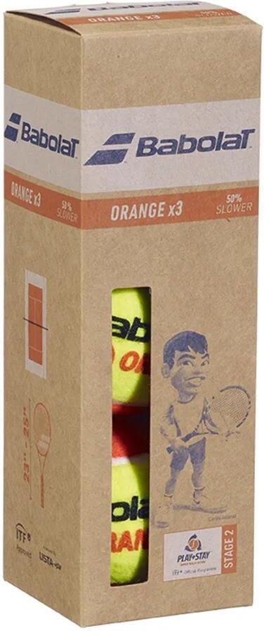 Babolat 3-pack Stage 2, Orange