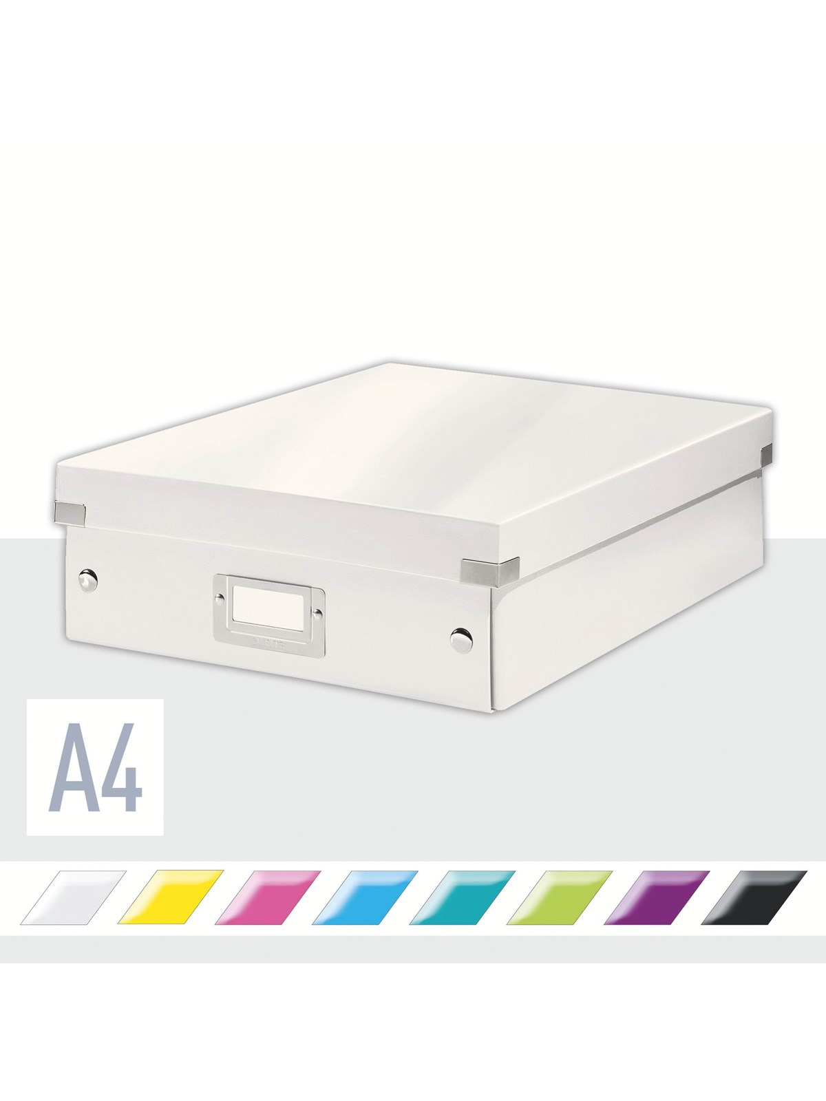Leitz Click & Store WOW Organisationsbox Mittel Weiß