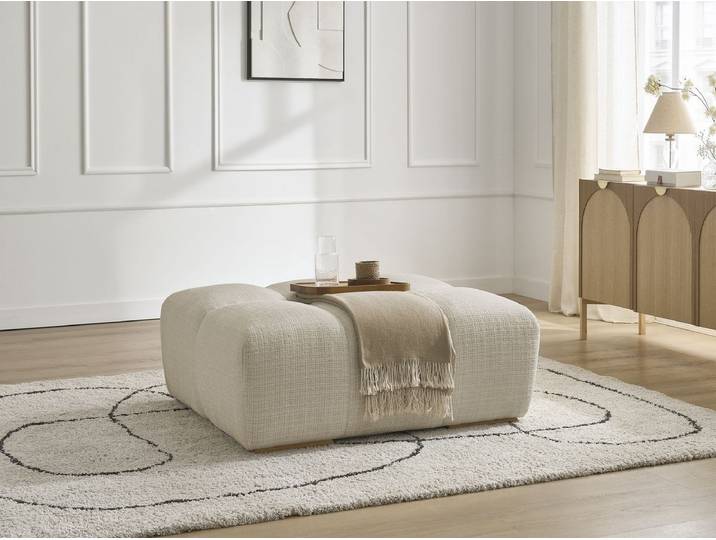 Pouf ANAKIN tissu texturé