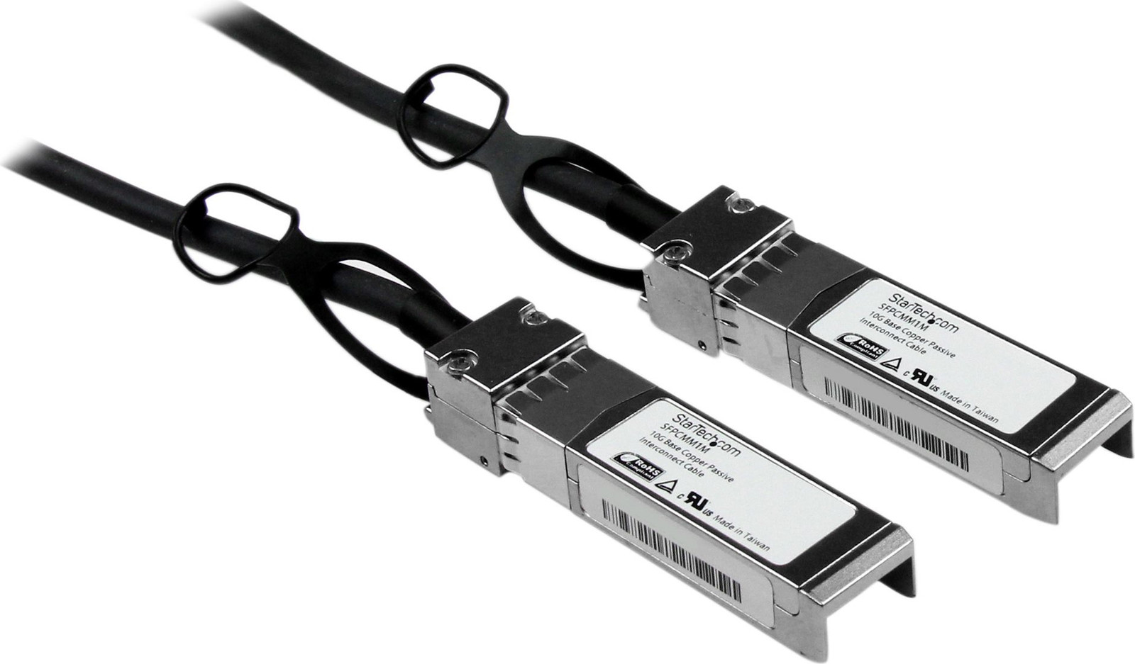 StarTech.com Cisco-compatibele SFP+ 10 Gigabit Ethernet Twinax-kabel, 1 meter, 1 x SFF-8431 SFP+ naar 1 x SFF-8431 SFP+