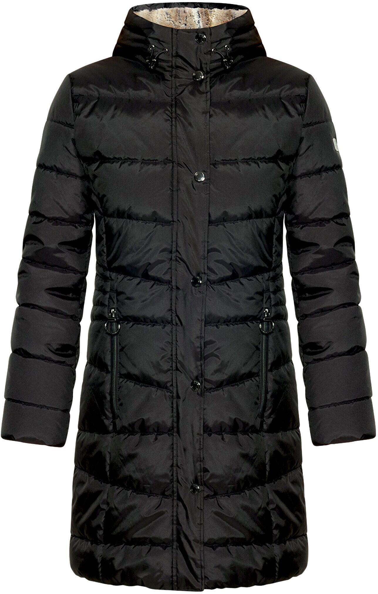 Outdoorjacke BETTY BARCLAY "Outdoorjacke mit Kapuze", Damen, Gr. 46, schwarz, Jacken Outdoorjacke