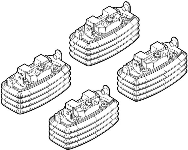 Nordrive KIT ATTACCHI MERCEDES CLASSE E (W211) 03/02>02/09