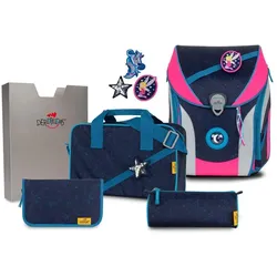 DerDieDas Schulranzenset ErgoFlex MAX Blue Fairy, 5-teilig
