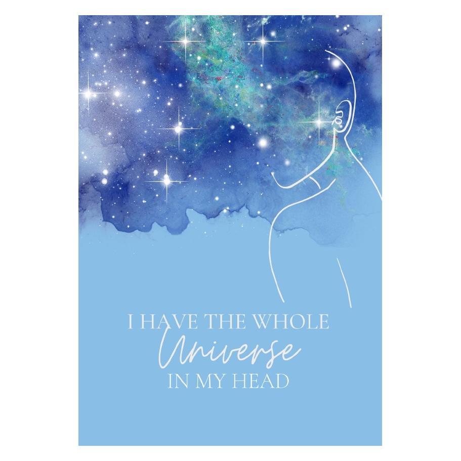 epubli Notizbuch, Bullet Journal, Journal, Planer, Tagebuch 'Universe in my Head' (Blanko) (56181117)