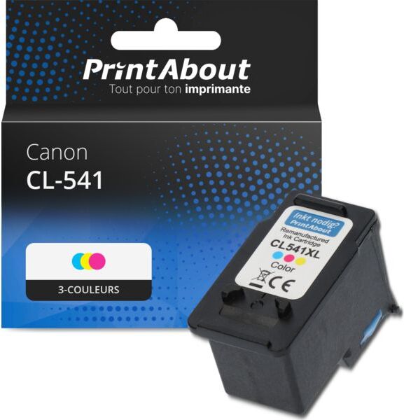PrintAbout Cartouche compatible Canon CL-541 - 3-couleurs 3-couleurs