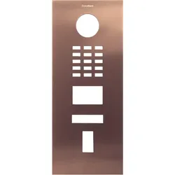 DoorBird D2101FV Fingerprint 50/D2101FV EKEY Frontblende – Bronze-Optik (PVD)