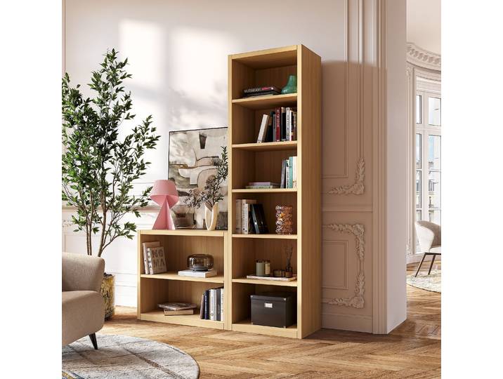 HABITAT - Petite bibliothèque en chêne - Naturel - Design by Hélèna Pille - Camus