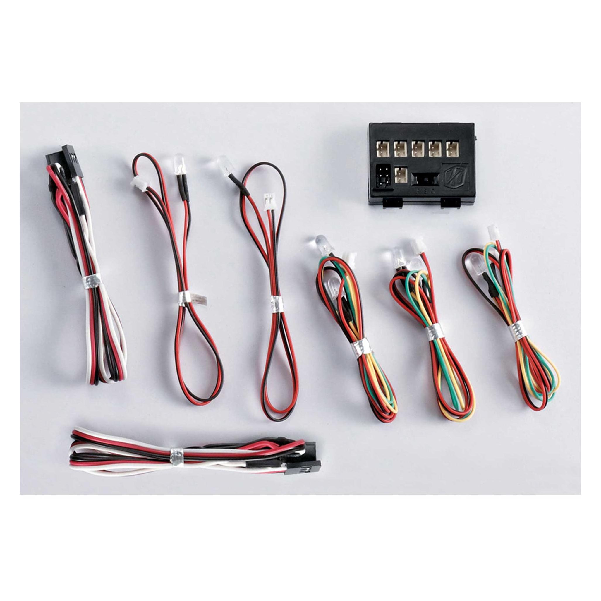 killerbody LED Licht Set 1/10 inkl.Controller Box (8 LEDs) (KB48100)