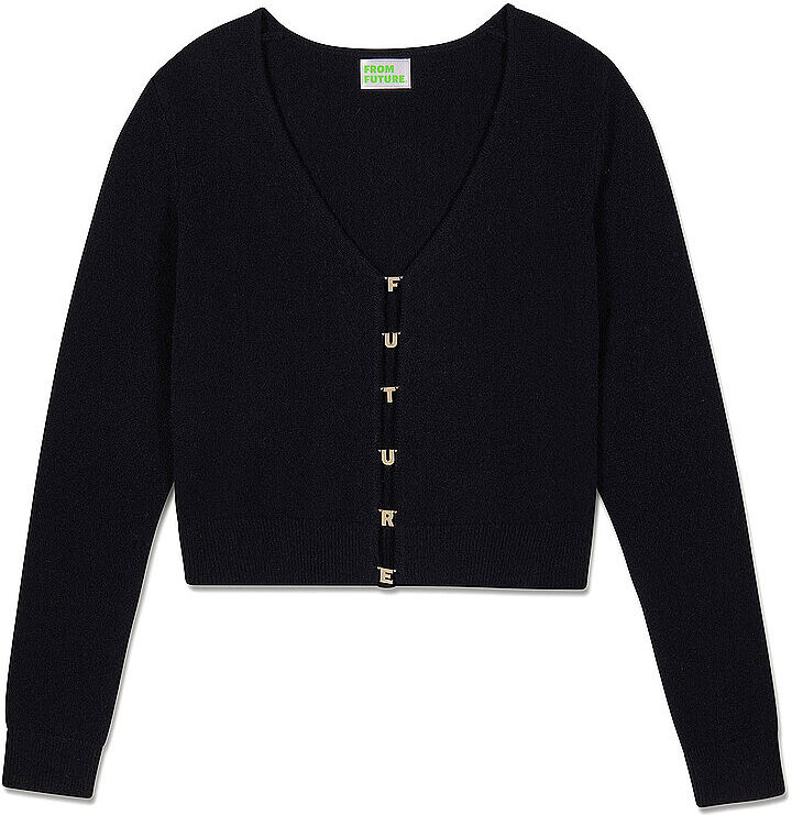 FROM FUTURE Kaschmircardigan schwarz   S S