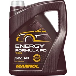 5W-40 Mannol 7913 Energy Formula PD Motoröl 5 Liter