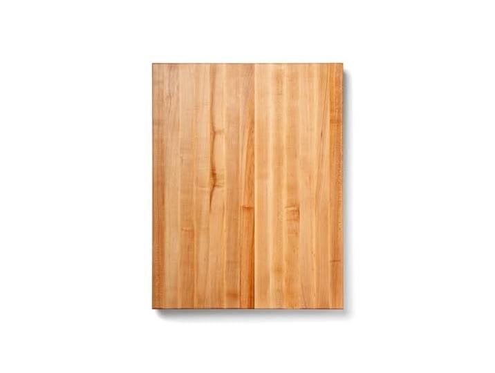 Boos Block Profi Schneidebrett Holz XXL - 76 x 59 x 6 CM - Antibakteriell Nordamerikanisches Ahorn-Schneidebrett - Groß - Extra Dick - Hackbrett - Hackblock