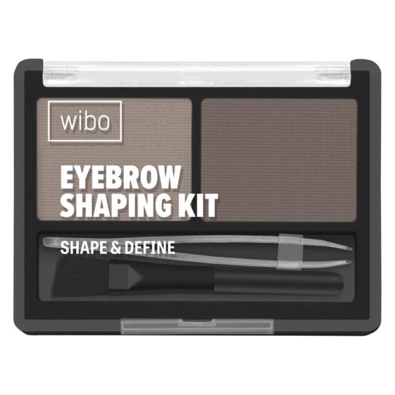 Wibo Eyebrow Shaping Kit Eyebrow Shadows No. 3 5Ml (Braun) (5907439138555)