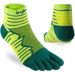 Injinji, Unisex, Sportsocken, Run Technical Mini Crew (37 - 40), Gelb