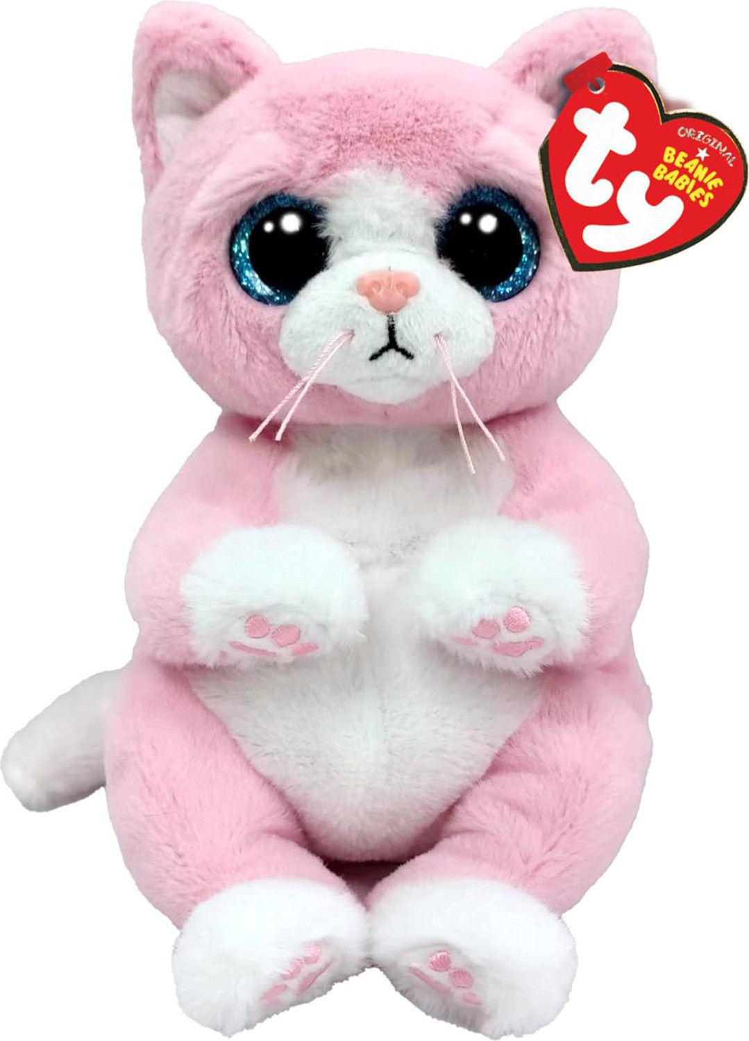 TY Beanie Bellie Knuffel Kat Lillibelle 15 cm