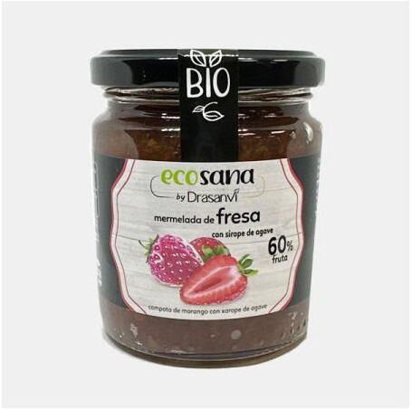 ECOSANA COMPOTA EXTRA MORANGO SEM ACUCAR BIO 260