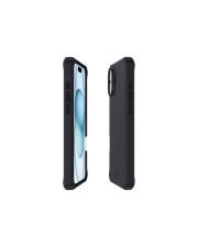 Mobilis Spectrum_R Hintere Abdeckung für Mobiltelefon widerstandsfähig antimikrobiell 100% recycelt Impacthane Schwarz Apple iPhone 16 Plus (066073)