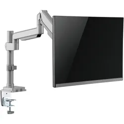 equip Tischhalterung (Tisch, 32", 9 kg), Monitor Halterung, Silber, Weiss, Grau