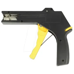 DELOCK 86178 - Kabelbinderzange für Kunststoffbänder, gelb / schwarz