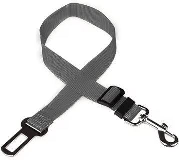 Inspire Picks Adjustable Dog Car Seat Belt Safety Leash For Secure Pet Travel gray