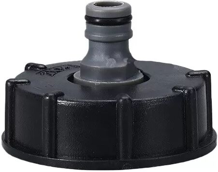 INF IBC-Tankadapter aus Kunststoff, 1/2-Zoll-Schlauchhahnanschluss