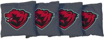 Skip's Garage Washington University in St. Louis WUSTL Grey Cornhole Bags