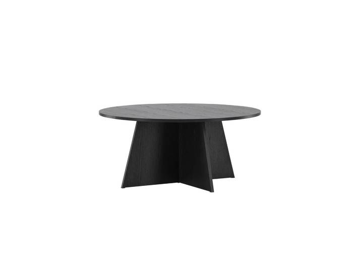 Furnlux Couchtisch Bootcut Schwarz 100x100x45 cm, 100x45x100 cm, Wohnzimmer, Wohnzimmertische, Couchtische