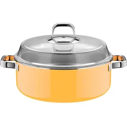 WMF Schmortopf mit Deckel FUSIONTEC MINERAL PRO - B/H/T ca. 28.00x17.50x33.00