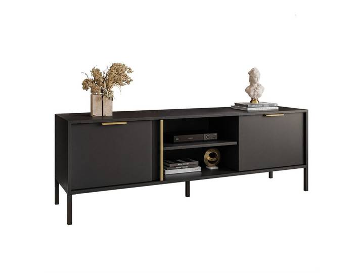 TV Schrank LARETTO 153 cm anthrazit