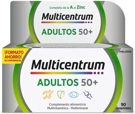 Multicentrum Adults 50+ 90 Tablets