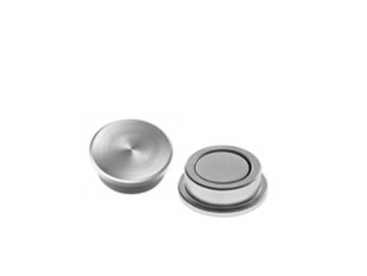 Aimant néodyme Discofix 'forte', 30 mm, argent
