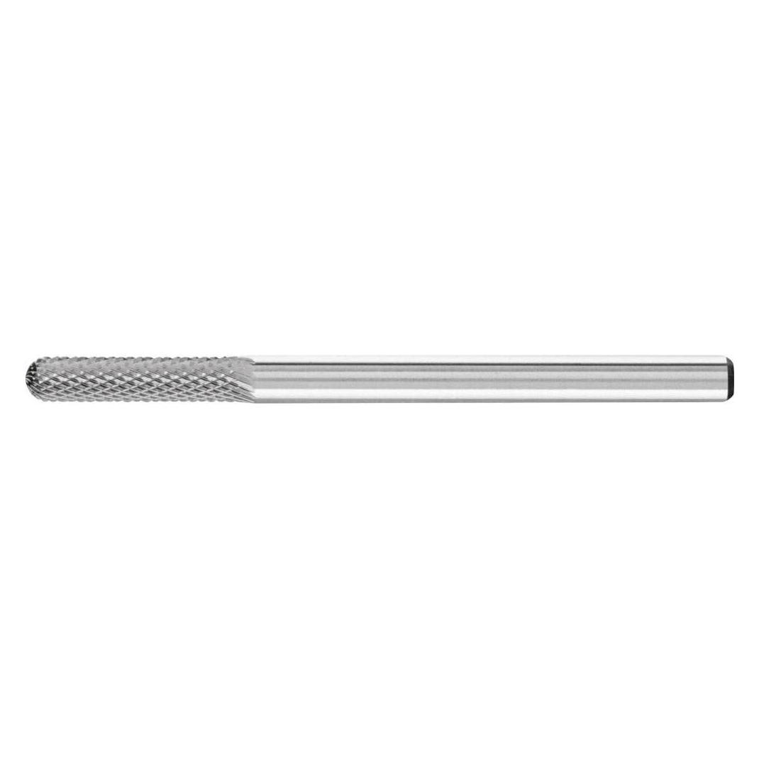 Pferd Frässtift Hartmetallfrässtift walzenrundförmig 3x13 mm Schaft ø 3 Zahnung MICRO für die bearbeitun (Micro) (21205173)