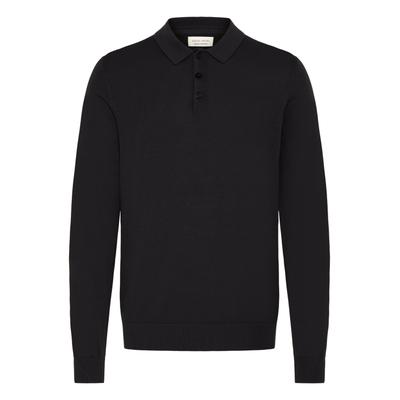Longsleeve CASUAL FRIDAY "Strickpullover CFOsvald", Herren, Gr. XL, schwarz (schwarz beauty), Obermaterial: 100% Baumwolle CO., Shirts