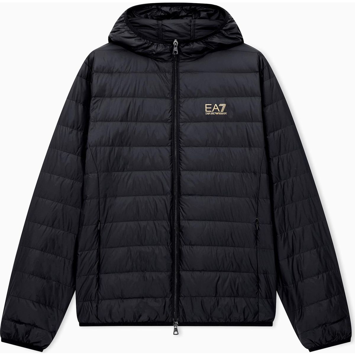EA7 Train Core ID M Down Light Jacket Hoodie CC - Train Core ID M Down Light Jacket Hoodie CC black (0208) 4XL 8NPB24 PNGPZ-0208-4XL
